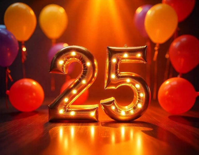 Negyed évszázad kreativitásban – 25 évesek lettünk! 🎉